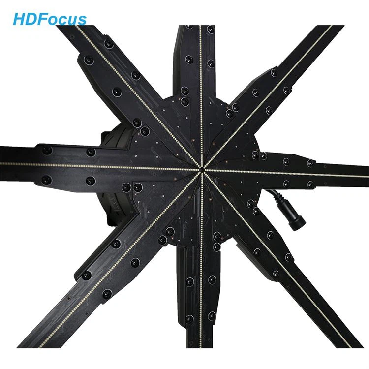 150cm 3d Holographic Led Fan