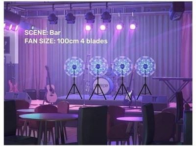 3डी होलोग्राम पंखा कैसे काम करता है?