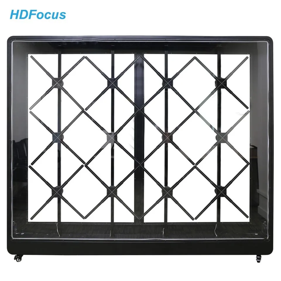 Splicing Cabinet For 4x3 3d Led Hologram Fan